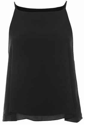 topshop double layer cami