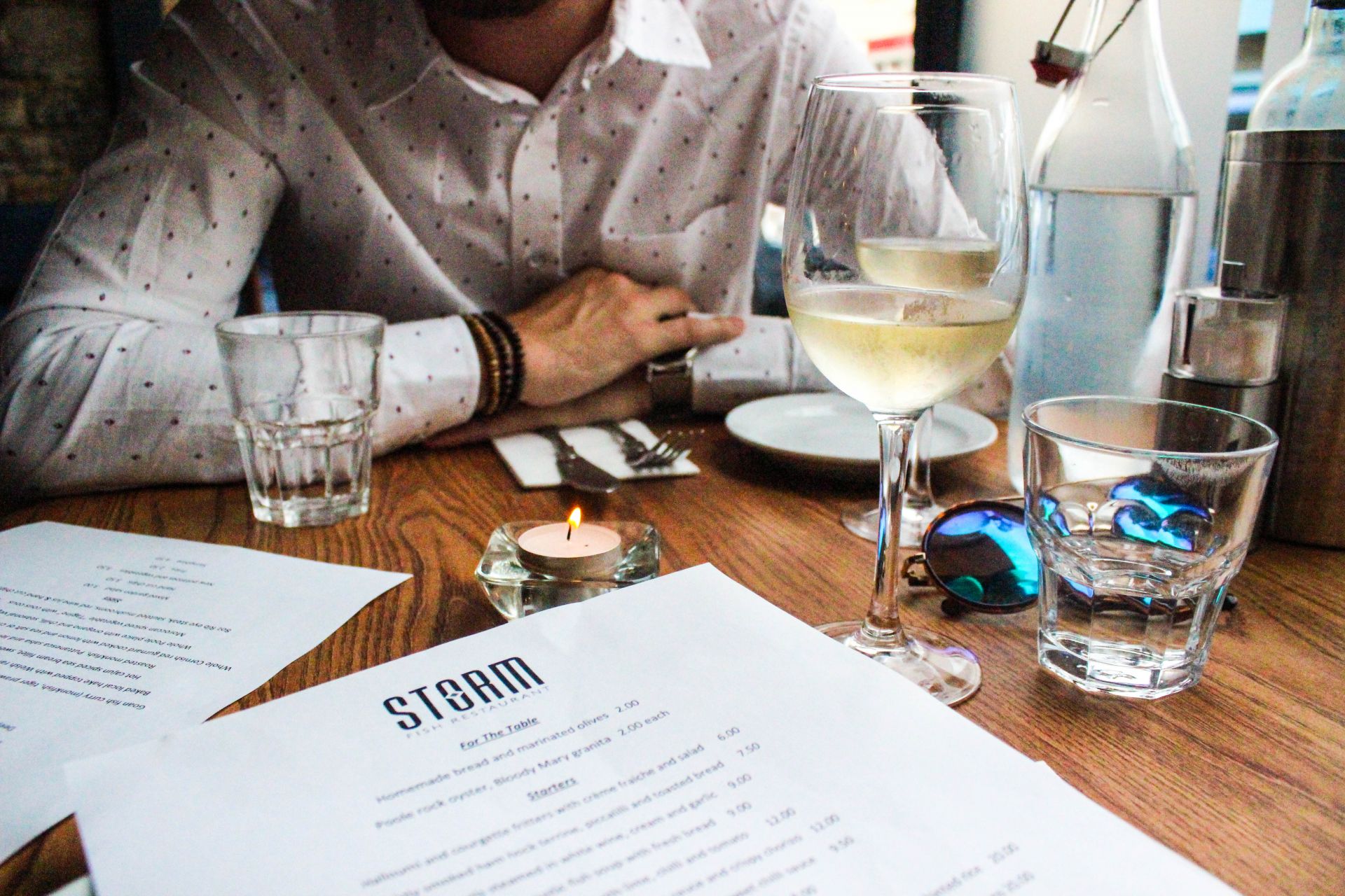 stormfish restaurant poole review