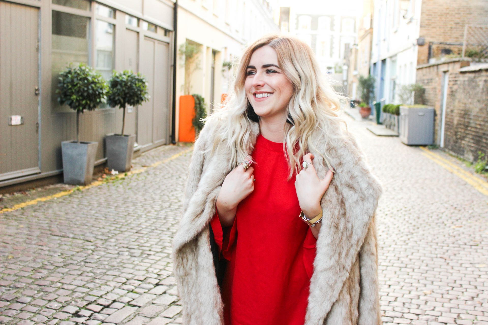 boohoo red dress of the month