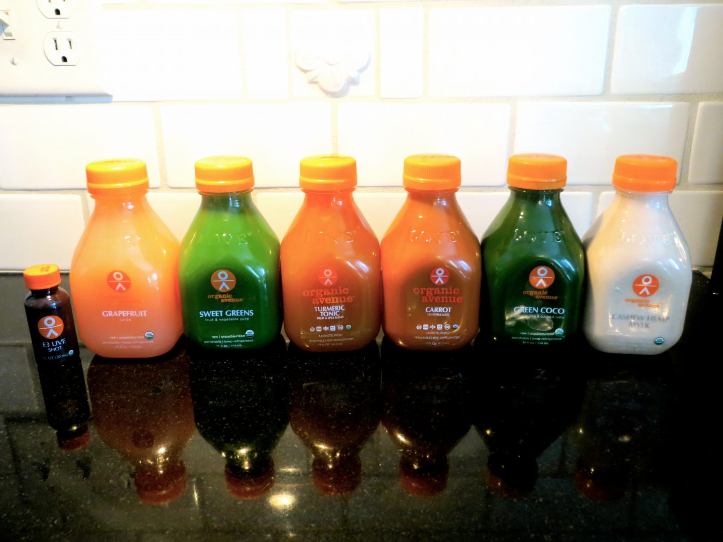 Juice cleansing with New York's Organic Avenue
