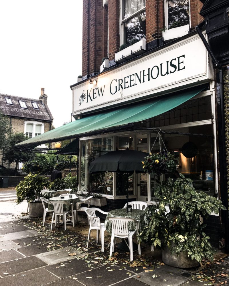 kew greenhouse cafe review