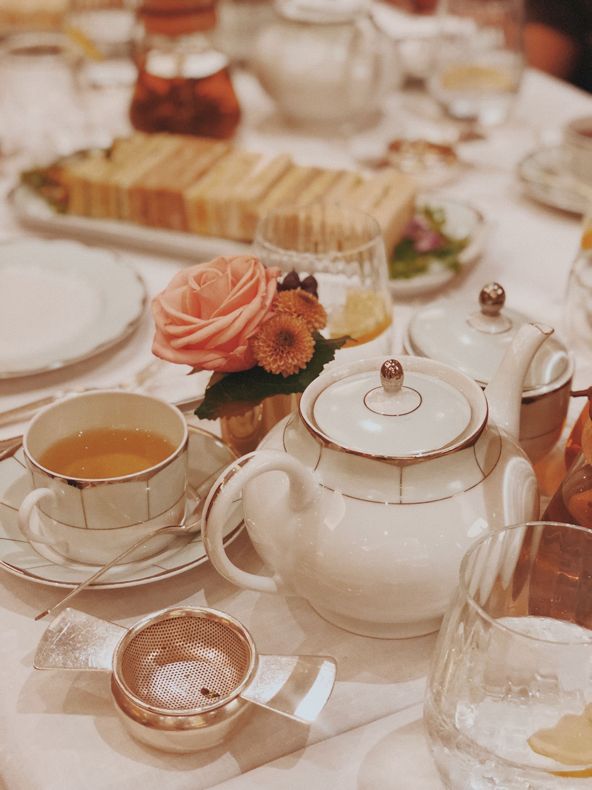 An afternoon of tea at The Dorchester