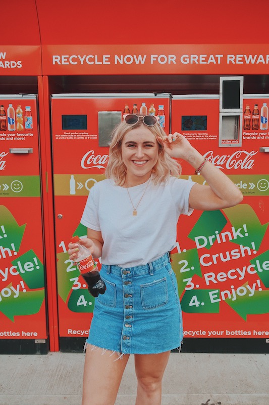 coca cola merlin reverse recycle