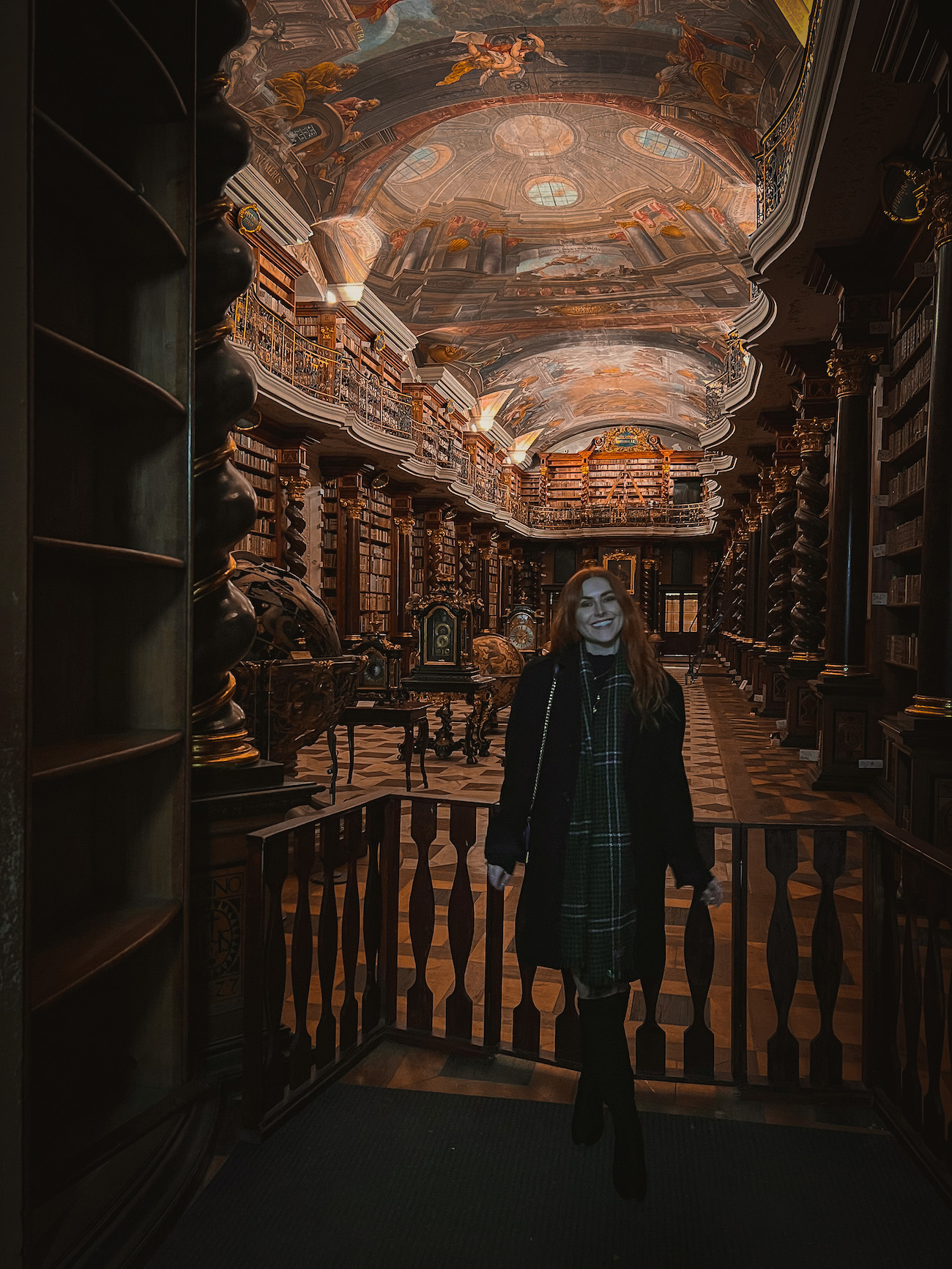 baroque library prague