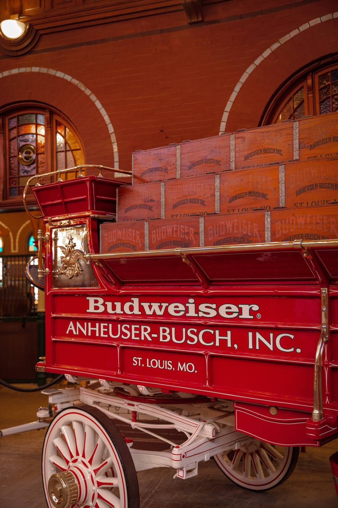 Anheuser-Busch brewery tour, St Louis Missouri